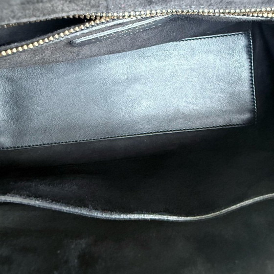 Image 1 of DIOR LADY MEDIUM FLAP - MET STUDS, CANNAGE-PATROON, ZWART, GOUDEN BESLAG