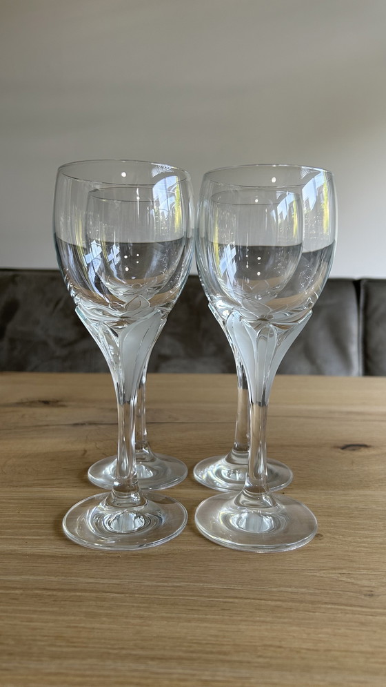 Image 1 of Beautiful Schott Zwiesel La Fleur crystal glass dinnerware