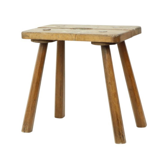 Image 1 of Character Milk Stool Solid Wood