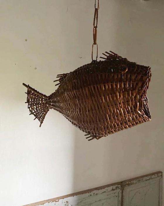 Pesce in vimini sospeso – Lampade a sospensione (photo 4 of 6)