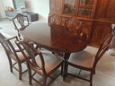 Mahogany dining room