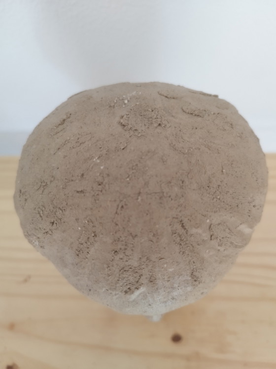 Lorenzo Pepe (1912-1984), Testa, Litoceramica auf Holzsockel, Signiert – Bildhauerei, Wood (photo 10 of 13)
