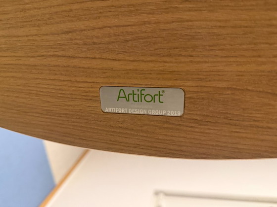 Artifort | Clarion | Tavolo da pranzo 120 cm | 1 pezzo – Tavoli da pranzo, Metallo, Legno (photo 9 of 9)