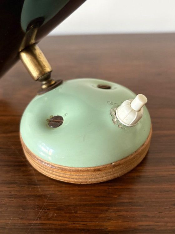 Vintage small adjustable wall light from the 40s/50s, Metal, mint (photo 8 of 10)