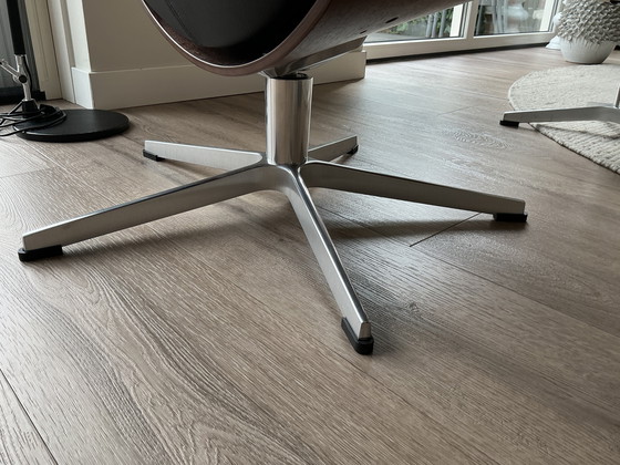 Image 1 of Silla giratoria Time-Out con reposapiés