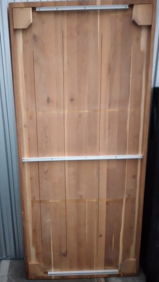 Solid oak table top 200x90x4 cm, rectangular