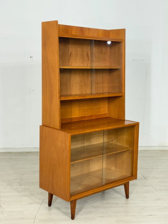 Image 1 of Zeer mooie vintage vitrinekast, dressoir, opbergkast, woonkamerkast, kledingkast