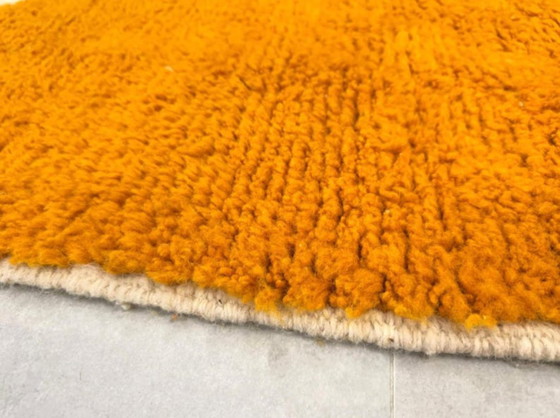 Tapis berbère marocain en laine naturelle 200 cm x 300 cm – Cotton (photo 4 of 8)