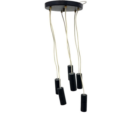 Lampada a sospensione Elektroinstala Jílové Cascade (modello 68816/1) – Cecoslovacchia vintage, anni '70. (photo 2 of 14)