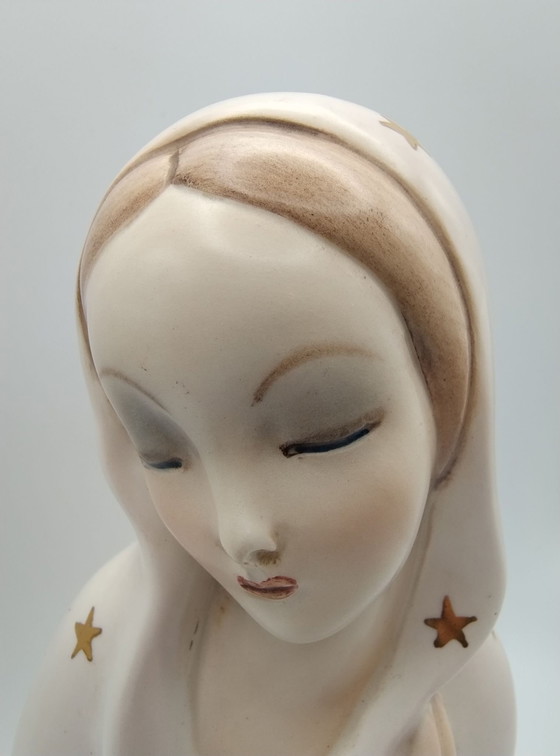 Madonna Figurine in ceramic by Igni Torino, Decorative Objects, Creme (photo 11 of 12)