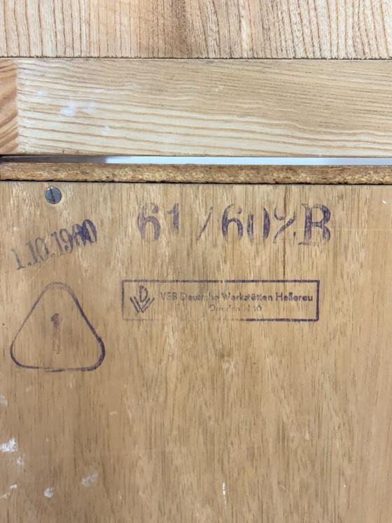 Image 1 of Credenza/mensola/mobiletto vintage Hellerau - anni '60