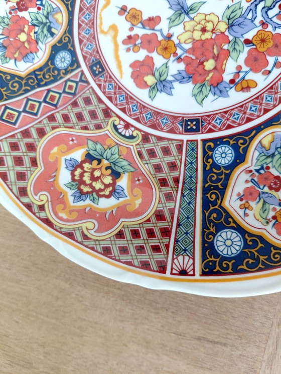Piatto da Parete Giapponese Imari, Marchio Yamatoku, Periodo Meiji – Yamatoku - Arita - Meiji - Taisho (photo 5 of 9)