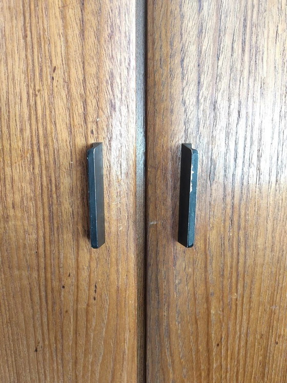 Mid-century Deens dressoir/buffetkast – Glas, Metaal (photo 11 of 15)