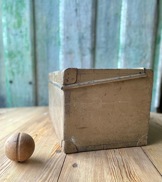 Boîte en bois ancienne – antiguo, Porte-revues (photo 3 of 8)