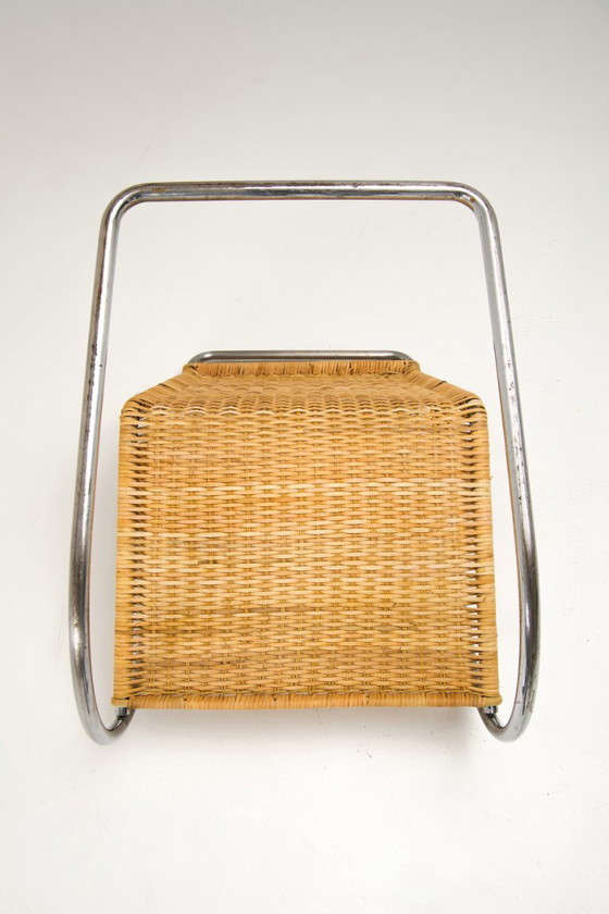 Image 1 of Fauteuil tubulaire en porte-à-faux - Bas van Pelt