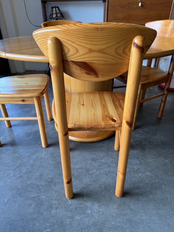 Image 1 of 4x Vintage Eetkamerstoelen