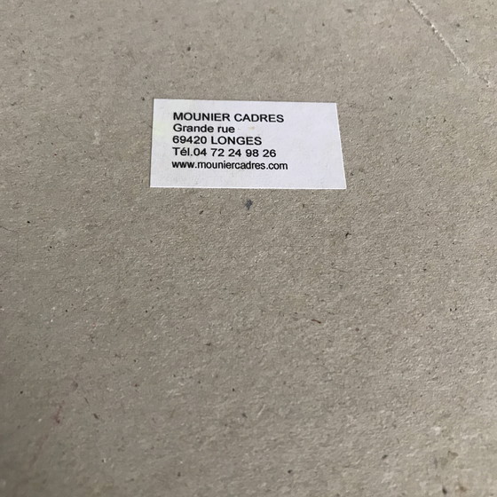 Image 1 of Gerahmte Akt-Kohlezeichnung