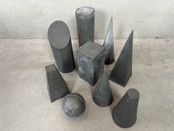 Image 1 of 9x Formas geométricas antiguas - zinc