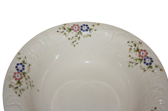 Antieke keramische wasset – kan en kom – Decoratieve objecten, Ceramic (photo 3 of 6)