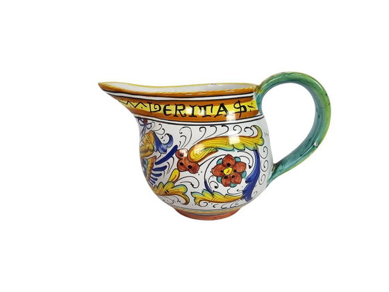 Image 1 of Vintage - DERUTA  -  stijlvolle snavelkan -  Italië -  Ceramiche - 1960-70s