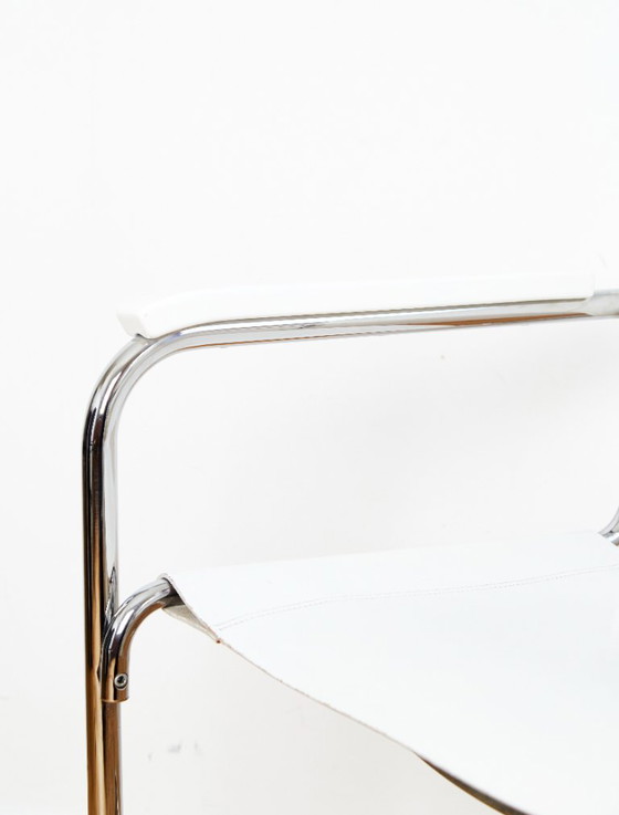 Set di 4 poltrone Modello S34 di Mart Stam per Thonet – Sedie da pranzo, Leather (photo 9 of 21)