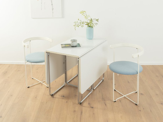 1970s Folding Table, Christian Taube, Läsko – Dining tables, Metal, Chrome (photo 18 of 18)