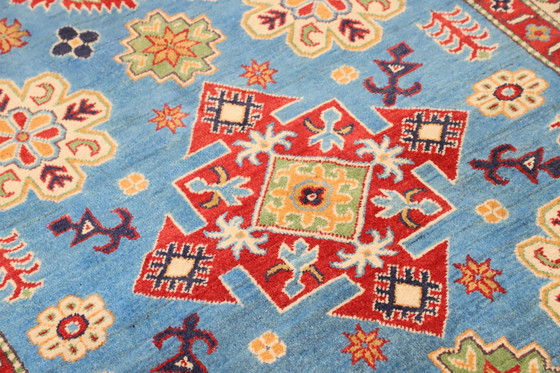 Image 1 of Origineel handgeknoopt Kazak Diyar tapijt 201 x 146 cm Topconditie
