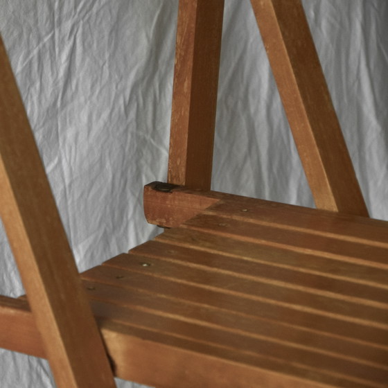 Image 1 of 4X Vintage 'Trieste' Folding Chairs