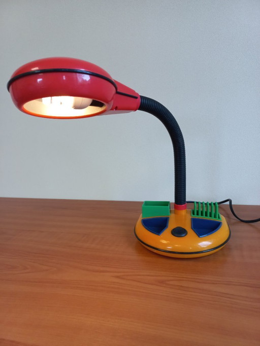 Lampe de bureau vintage japonaise des années 80 Rabbit Tanaka