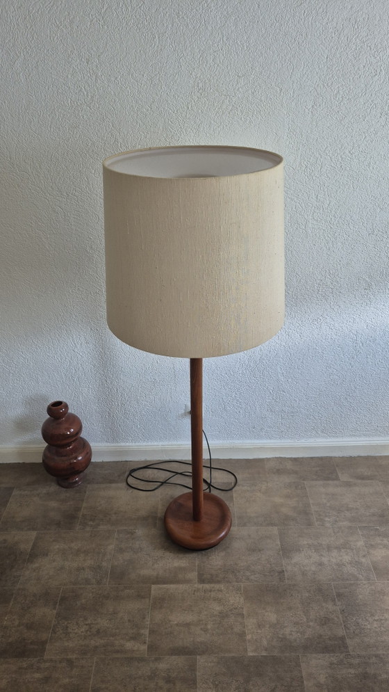 Vintage teakhouten vloerlamp | Scandinavisch design uit het midden van de vorige eeuw – Vloerlampen, Wood (photo 9 of 16)