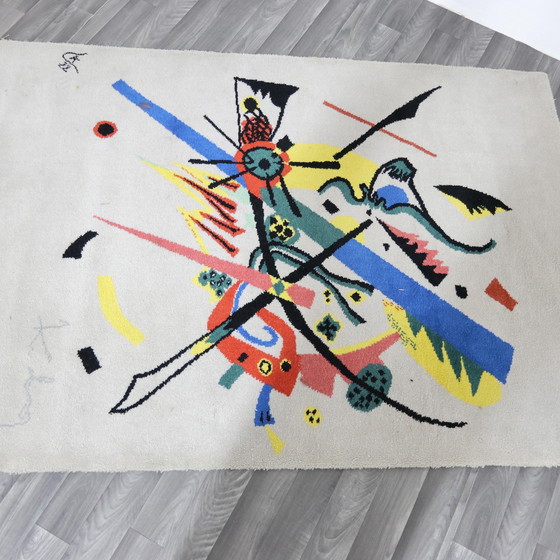 Image 1 of Kandinsky Wassily Dänemark Ege Art Line Teppichdesign 1980er Jahre