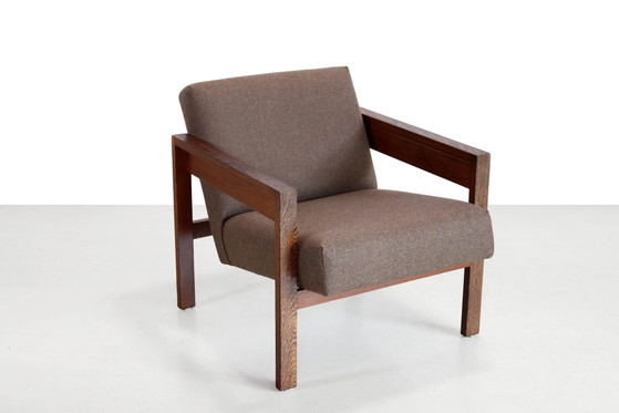 Hein Stolle für 't Spectrum Wenge-Holzsessel Modell SZ25 / SZ80 – Wood, Mid Century Modern (photo 6 of 10)