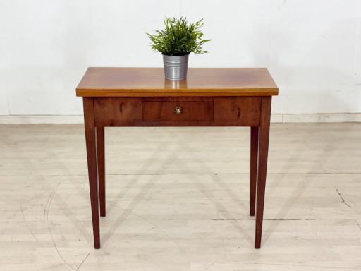 Prachtige antieke consoletafel / bureau / tafel / mahoniehouten ladekast