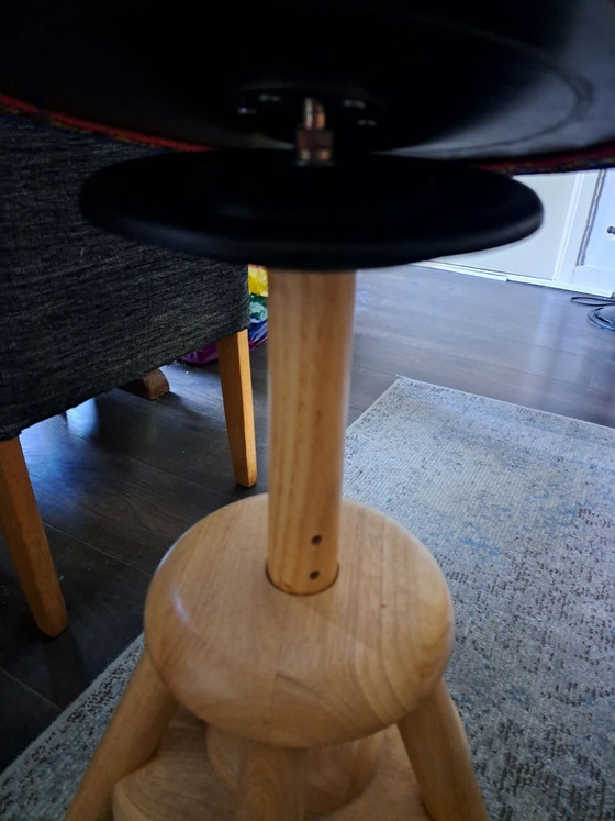 Balimo Wood Ergonomic Stool / Balance Stool, Blue (Sitting Trainer), Office chairs (photo 7 of 9)