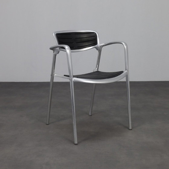 Image 1 of Set van 6 Toledo stoelen van Jorge Pensi voor Amat Spanje, 1986