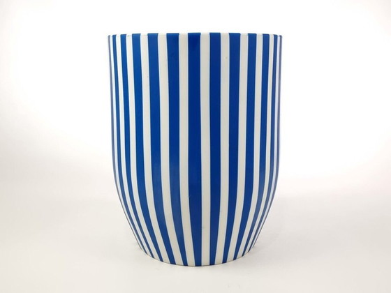 Image 1 of Tavolino marocchino blu e bianco fatto a mano - Bijzettafel artigianale