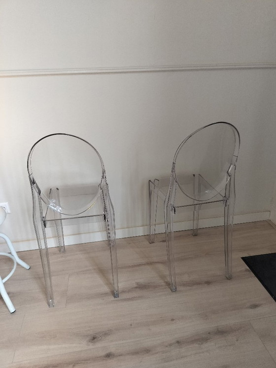 Image 1 of 2x Kartell Victoria Ghost Phillipe Stark