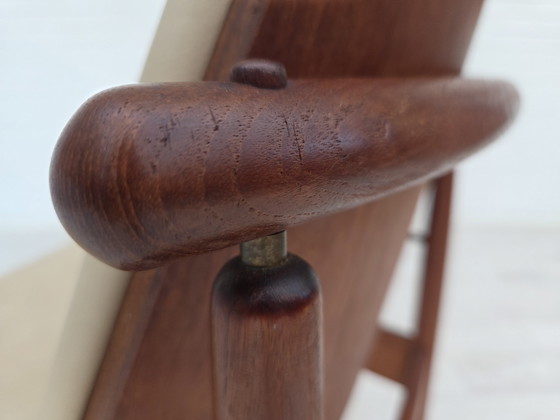 Image 1 of 1960er Jahre Dänisches Design von Arne Vodder, 3 Stühle, Teakholz, Möbelleder