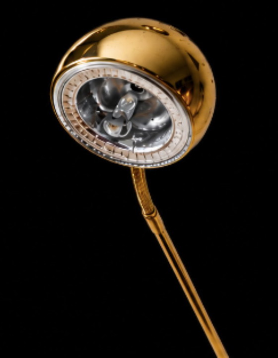 SÖLKEN Lighting 4839/02 – Vintage Brass Floor Lamp with Reading Light – Floor lights (photo 4 of 6)
