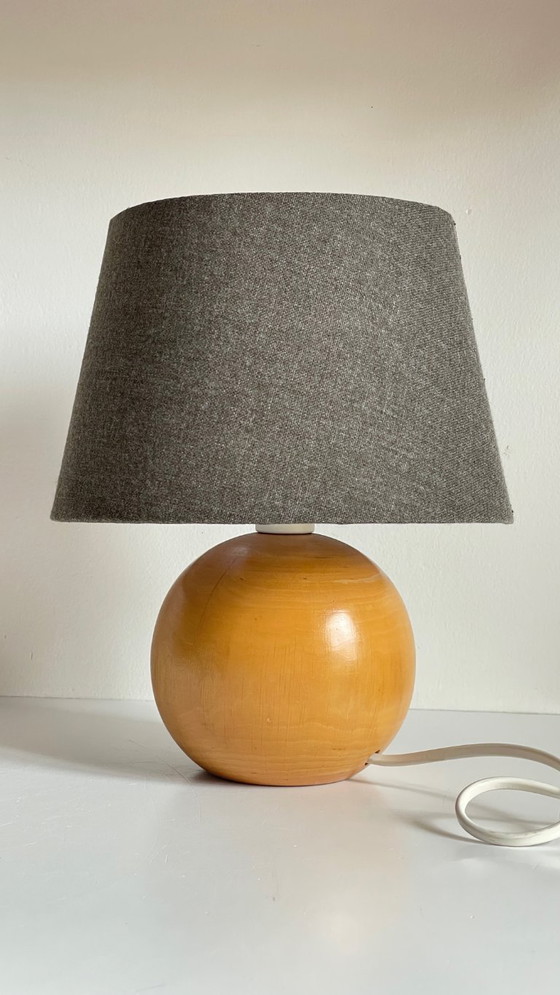 Image 1 of Metrolight Vintage Solid Wood Lamp