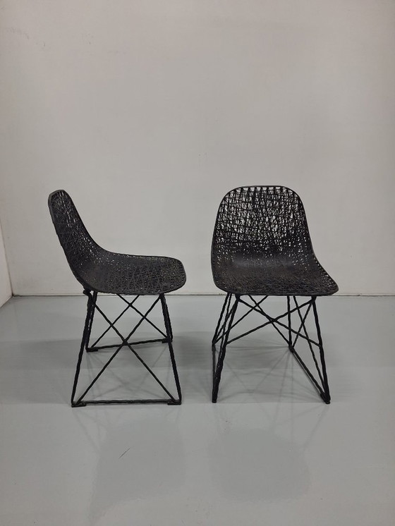 Image 1 of 2x The Moooi Carbon Chair
