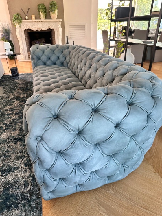 Baxter Chester Moon 255 – Paola Navone – Kashmir Sucre – 3-5 Sitzer Sofas, Leather (photo 5 of 6)