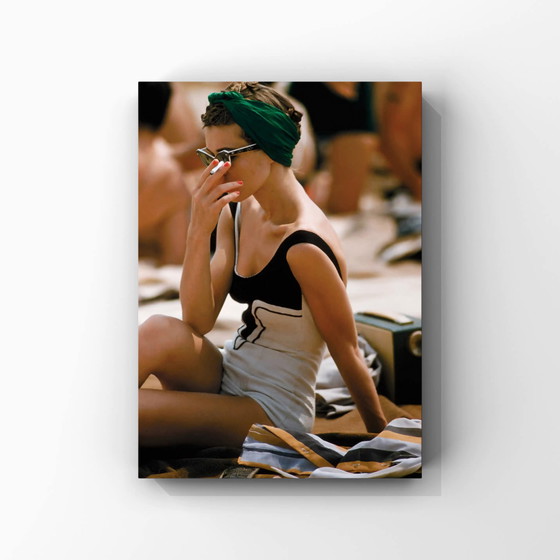 Image 1 of 1x mid century | Coney island, 1952 New York color street photography