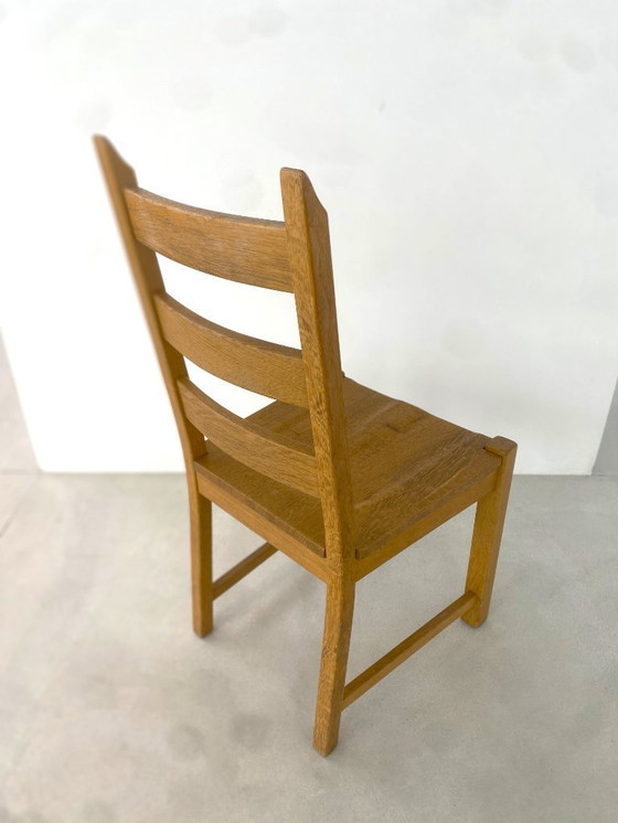 Image 1 of 6 Esszimmerstühle aus massiver Eiche - zeitlos & robust