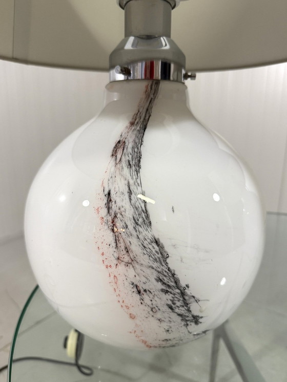 Image 1 of Peill & Putzler Large Glass Table Lamps 1970's