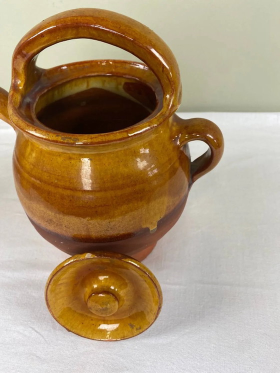Ochre terracotta water bottle – Glass & Decanter (photo 9 of 12)