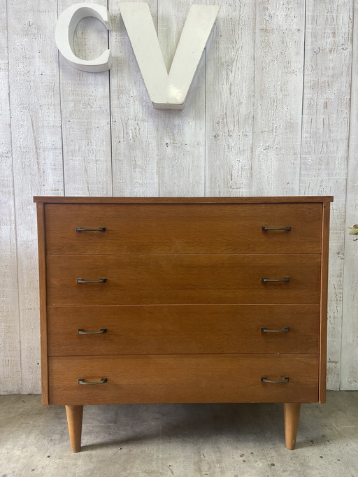 Conical Feet Chest of Drawers