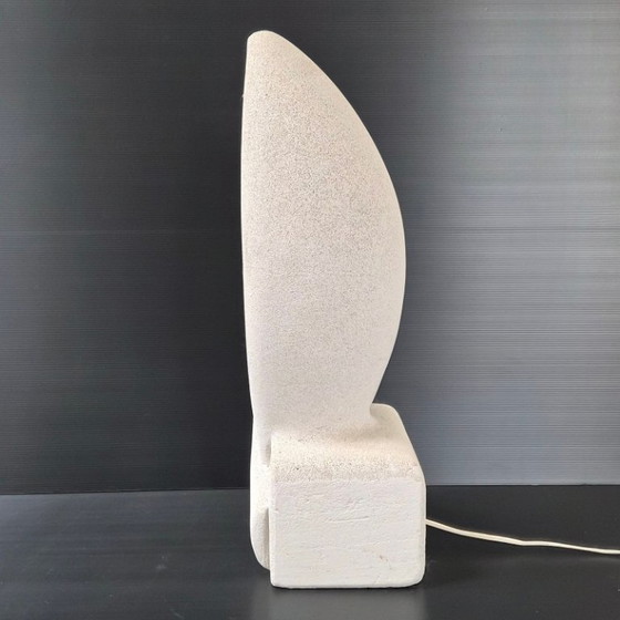 Image 1 of BELANGRIJKE VINTAGE LINTLAMP UIT 1970 IN LICHTE STEEN DLG GALISSON TORMOS JAREN 70