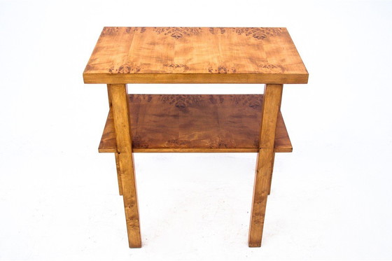 Image 1 of Art Deco Beistelltisch, Polen, 1950er Jahre