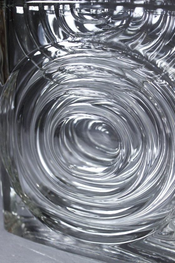 Vratislav Šotola & Hermanova Hut - Vase 20262/170 Op Art 1970 Czech Republic – Glass (photo 2 of 6)